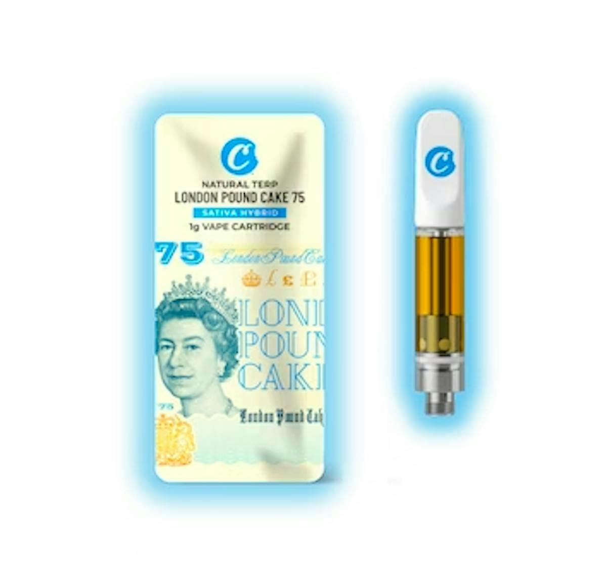 Cookies | London Pound Cake #75 | Vaporizer | Cartridges | 1g