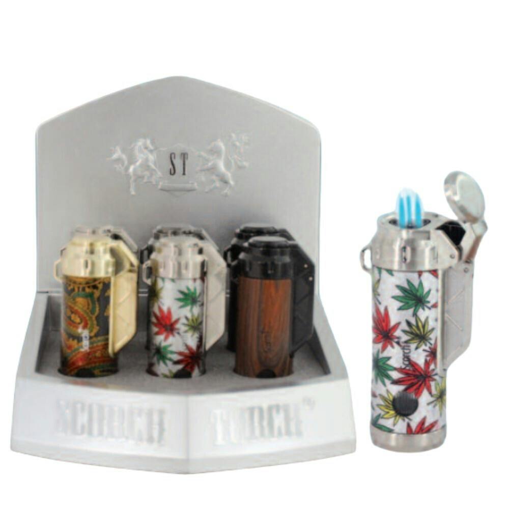 SCORCH TORCH | CYLINDER SHAPE LIGHTER | CIGAR PUNCH