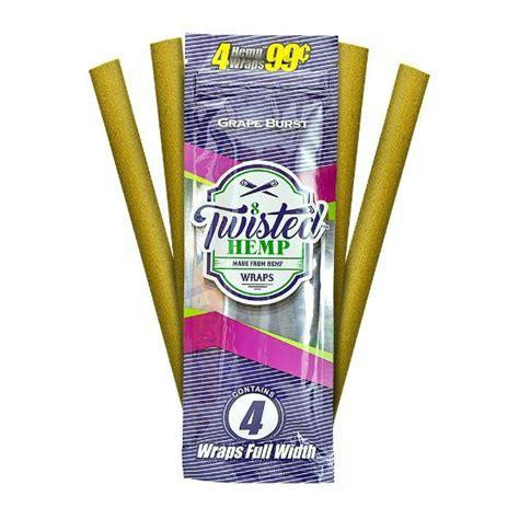 TWISTED HEMP WRAPS | GRAPE BURST | 4/PK at Toke Lane Cannabis Dispensary - Trenton