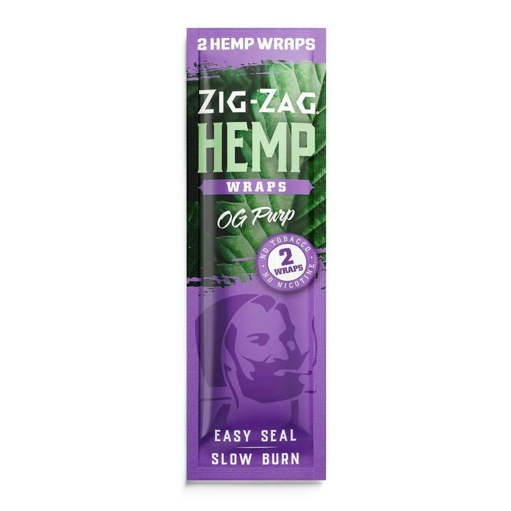 ZIG ZAG HEMP WRAPS | OG PURP | 2/PK at Toke Lane Cannabis Dispensary - Trenton