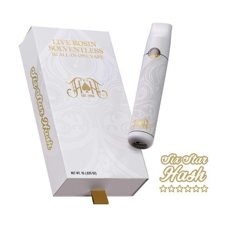Maple Breath | Indica - Live Rosin - 1G All-In-One Vape by Heavy Hitters