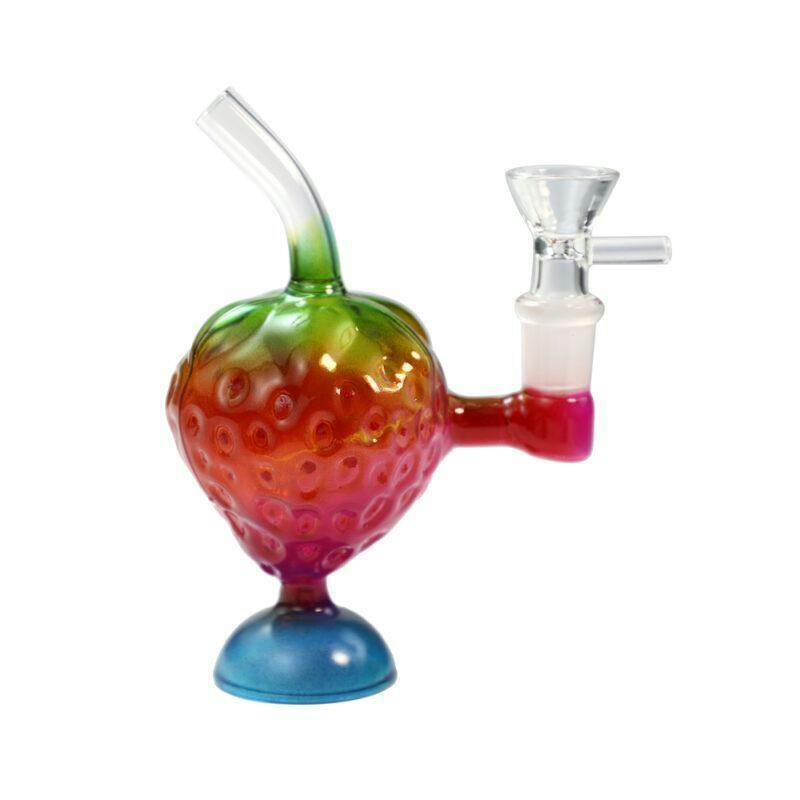 Strawberry | Glass Mini Pipe | 6''
