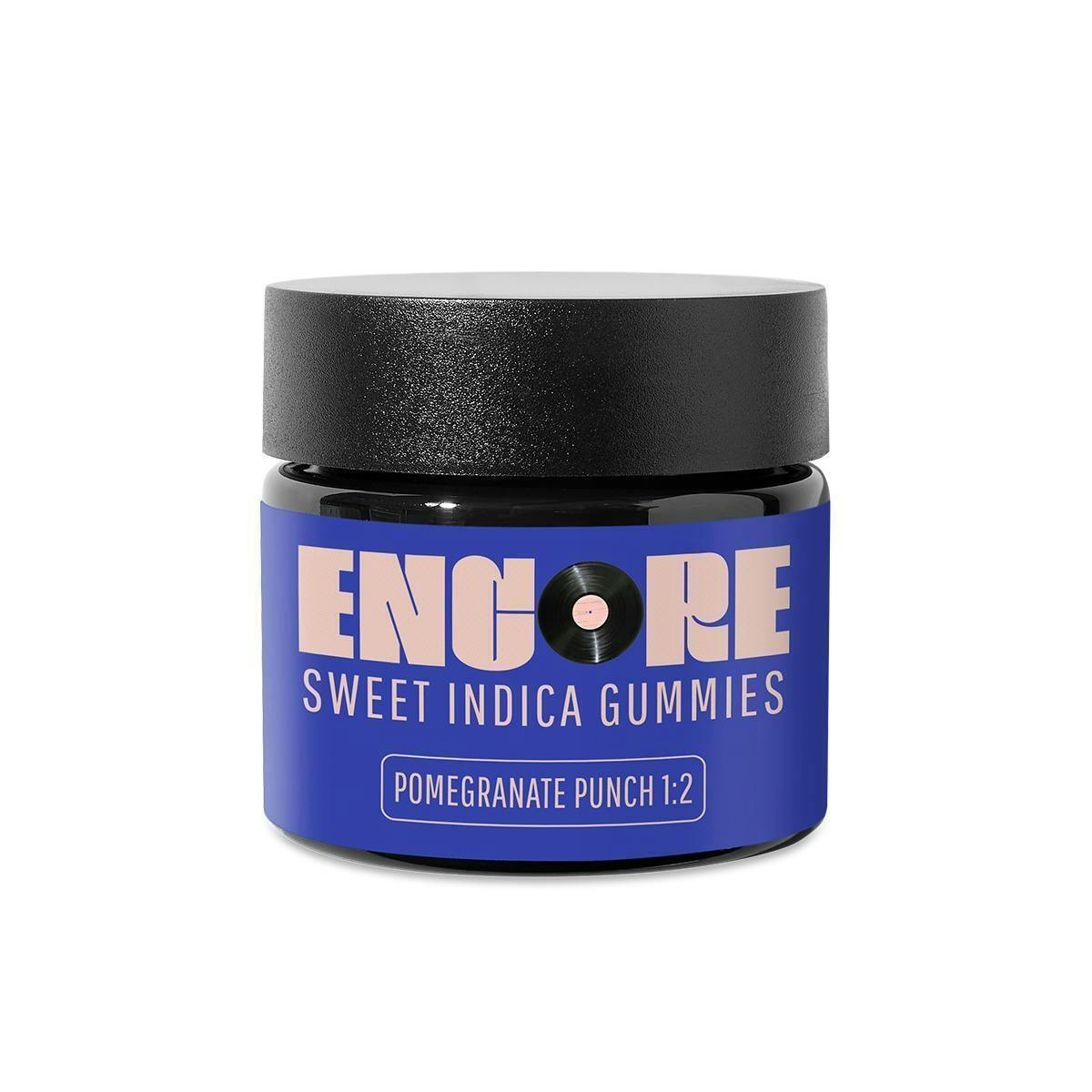Encore | Pomegranate Punch | Edible | 1:2 CNB:THC | 10ct | 100mg