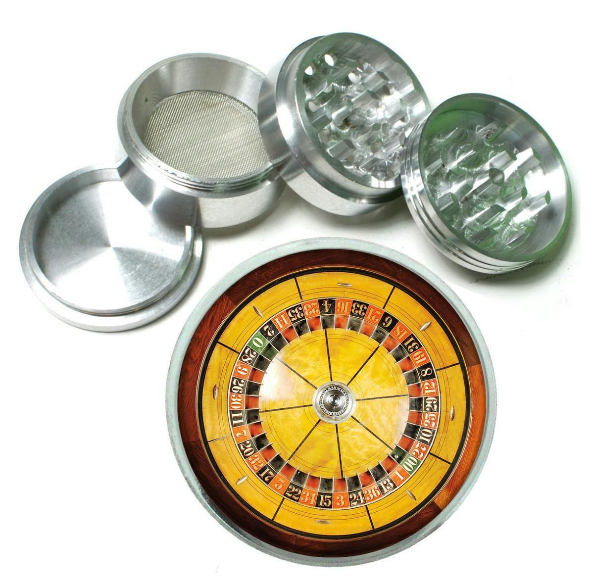 Hipster | Routlette Wheel W/Storage Grinder