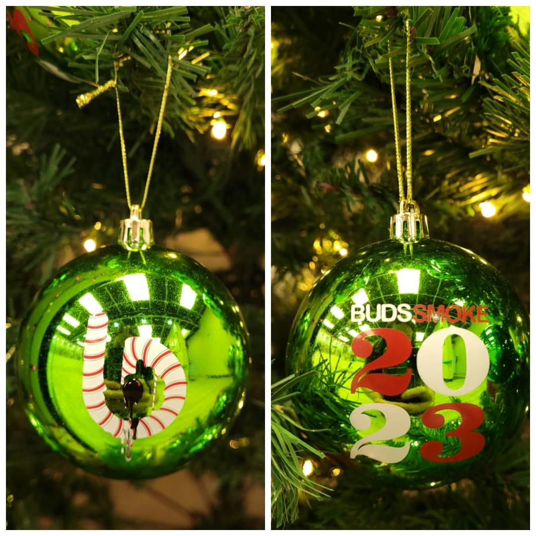 Christmas Ornament Budssmoke 2023