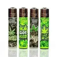 Clipper Graffiti Leaves Lighters