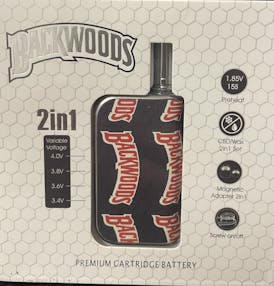 Backwoods Battery- Assorted 2n1 wax and oil cartridge battery