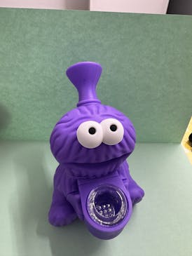 Silicone Cookie Monster Water Pipe