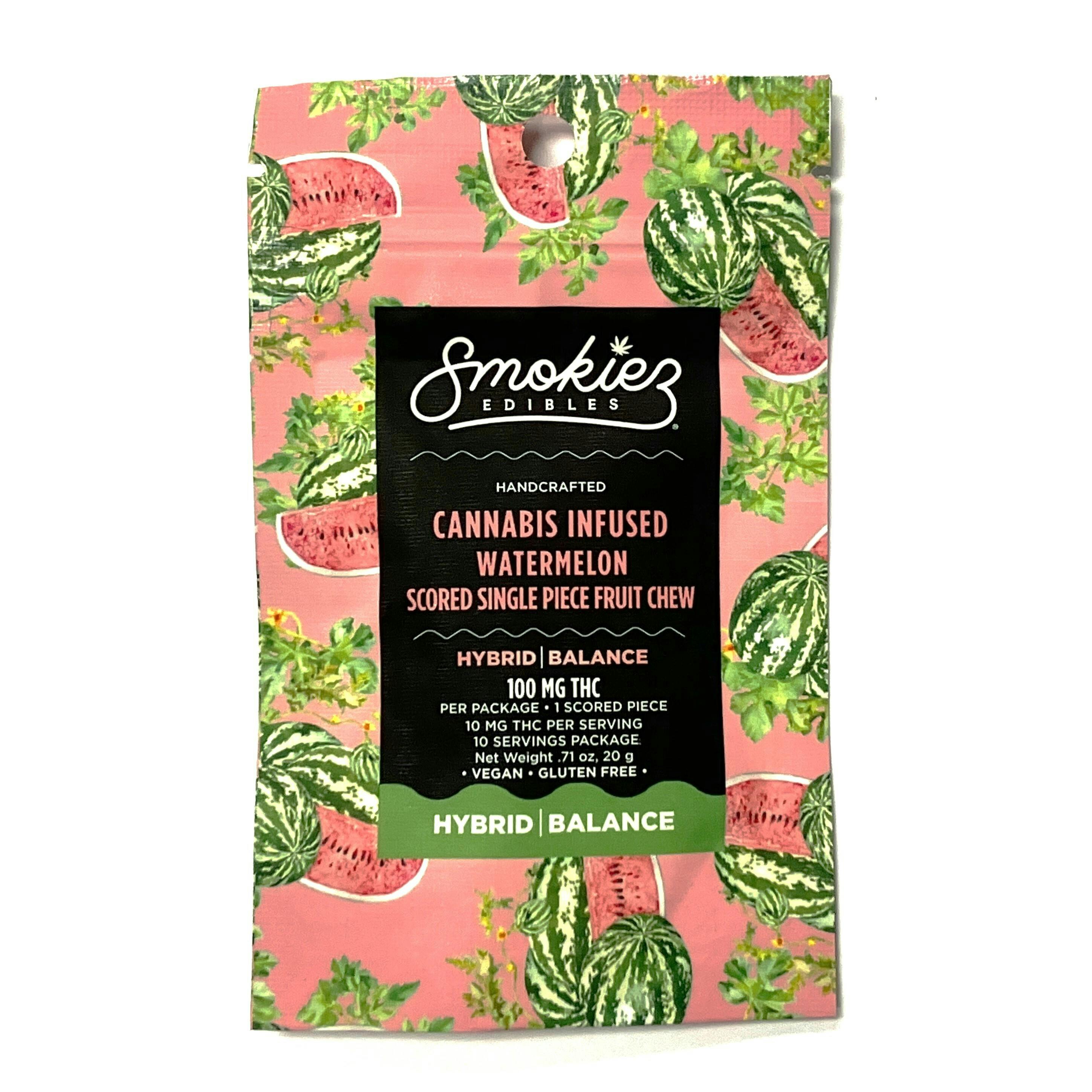Sweet Watermelon Scored Single Piece