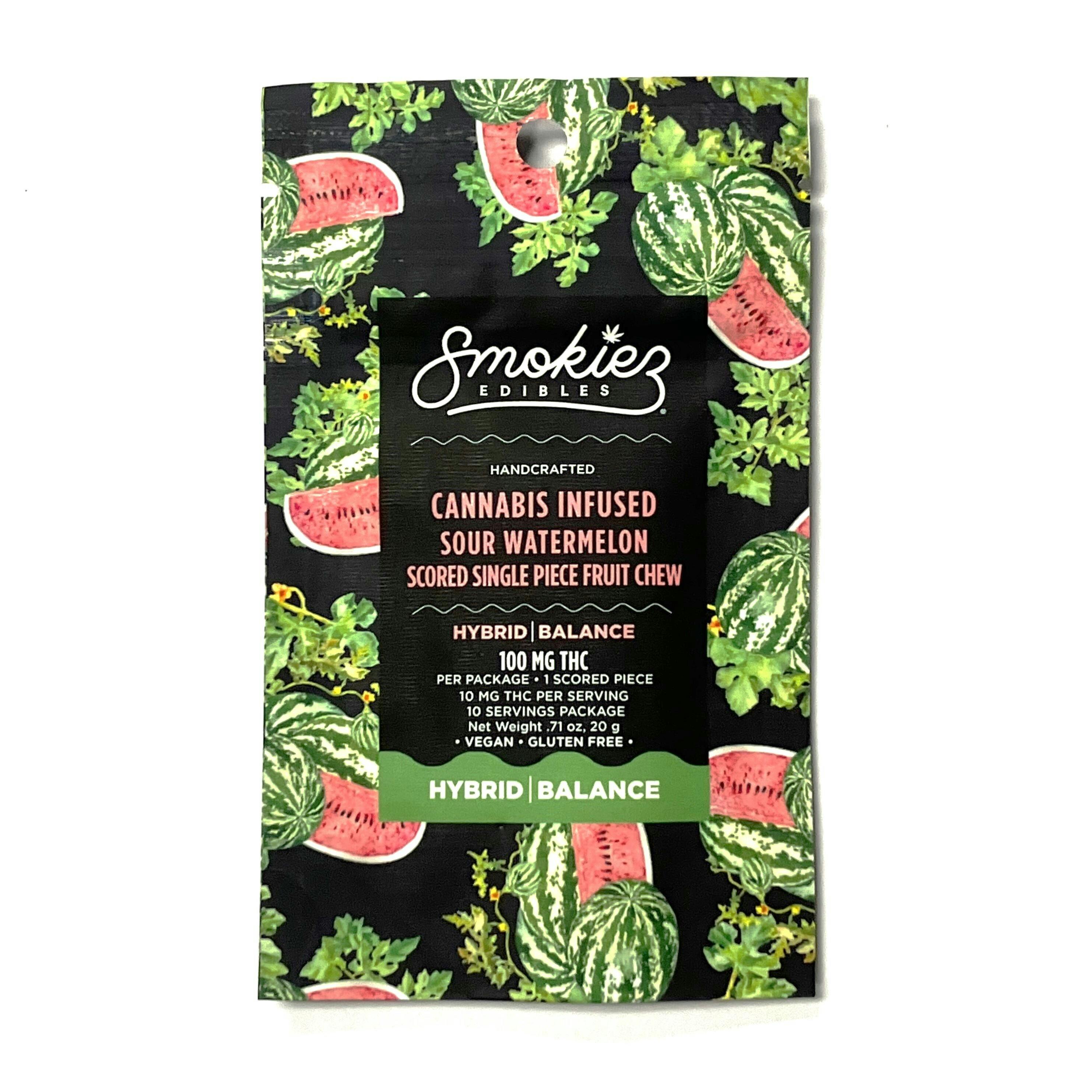 Sour Watermelon Scored Single Piece (H)