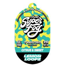 2000mg Lemon Loopz Liquid Diamonds AIO