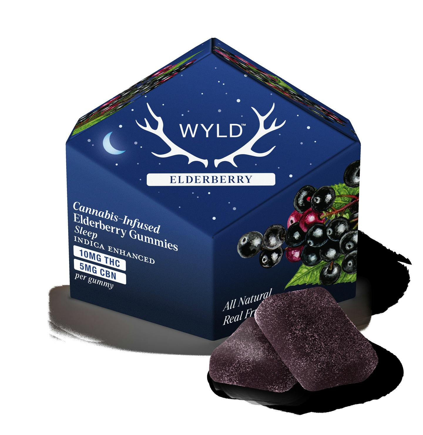 2:1 THC:CBN Elderberry Gummies 10 Pack (I)