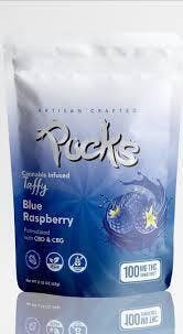 100mg Blue Raspberry 10 Pack Taffy (H)