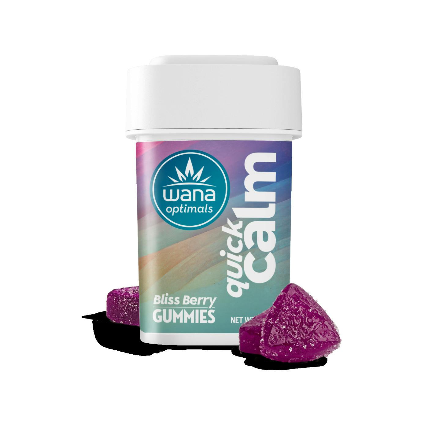 10:10:1 CBG/CBG/THC Quick Calm Berry Bliss Gummies 10 Pack (H)