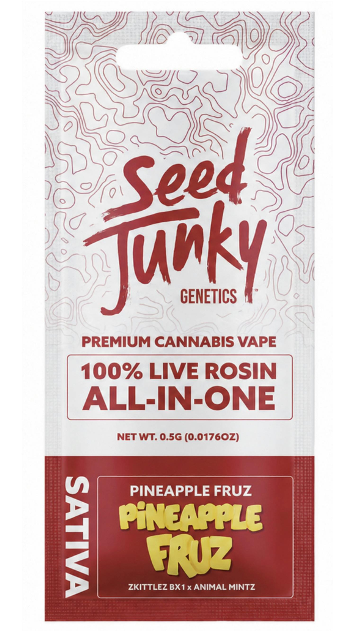 Pineapple Fruz Live Hash Rosin Disposable (S)