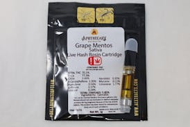 Grape Mentos Live Hash Rosin Pen - Indica 1g