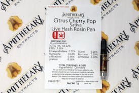 Citrus Cherry Pop Live Hash Rosin Pen - Sativa 1g