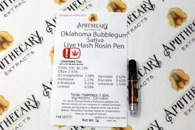 Oklahoma Bubblegum Live Hash Rosin Pen - Sativa 1g