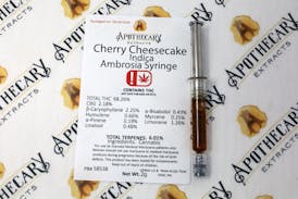 Cherry Cheesecake Live Resin Ambrosia Syringe - Indica 2g