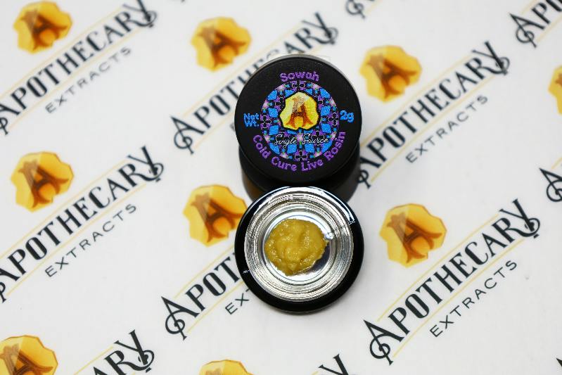 Sowah Live Hash Rosin - Sativa 2g