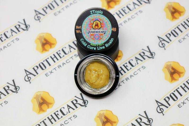 ZTopia Live Hash Rosin - Sativa 4g