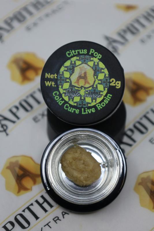 Citrus Pop Live Hash Rosin - Sativa 2g