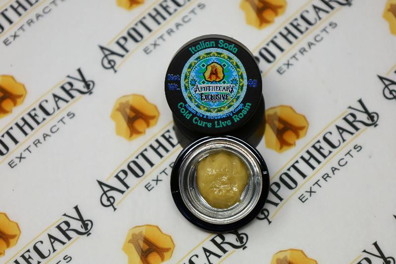 Italian Soda Live Hash Rosin - Sativa 4g