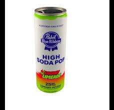 PABST | PBR Cannabis Infused High SodaPop - Cherry Limeade | 25mg | Single