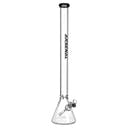 Coloured Rim Glass Beaker - 29" - Black