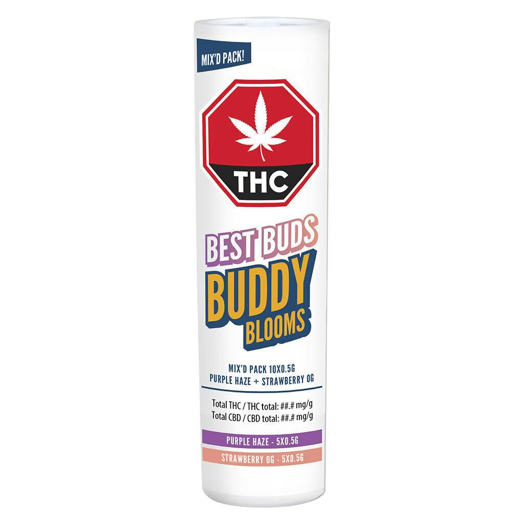 Purple Haze & Strawberry OG Best Buds Mix'd Pre-Rolls - 10x0.5g
