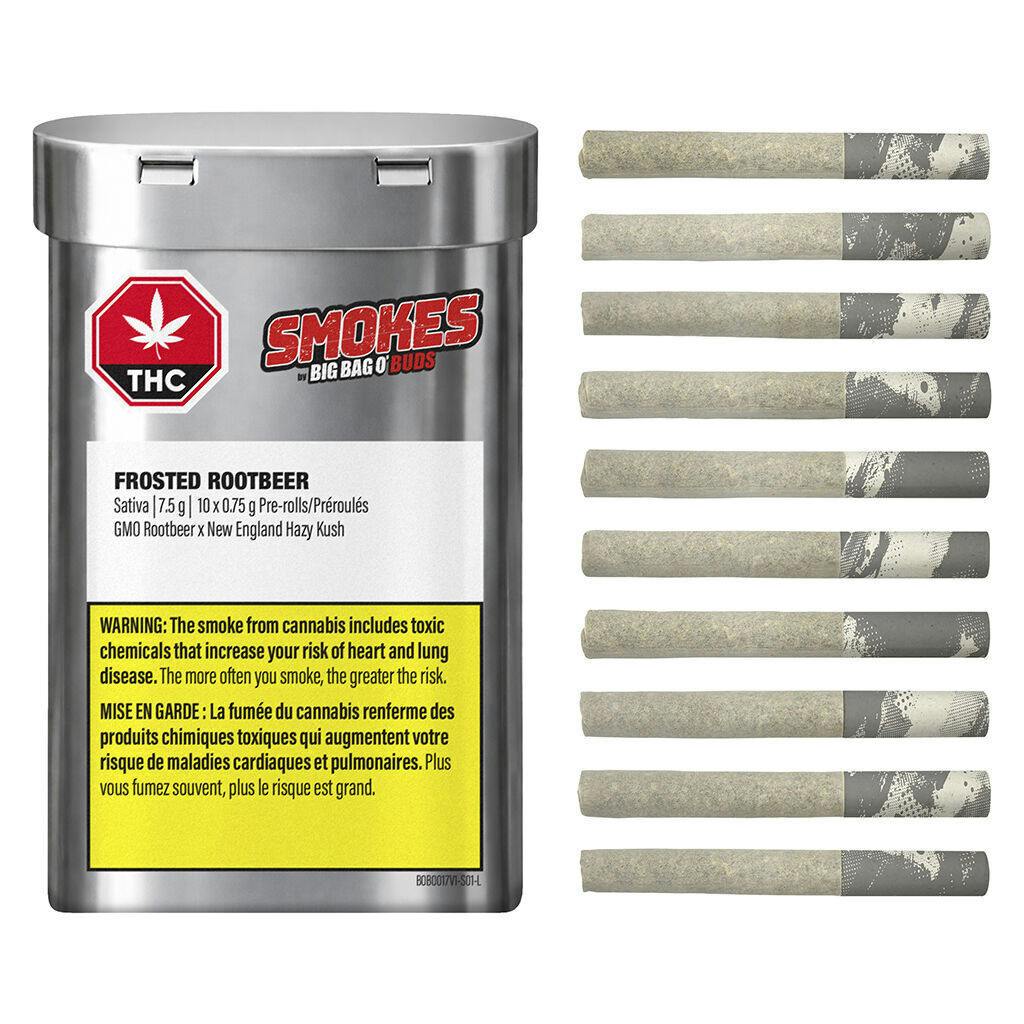 Smokes – Frosted Rootbeer Pre-Rolls - 10x0.75g