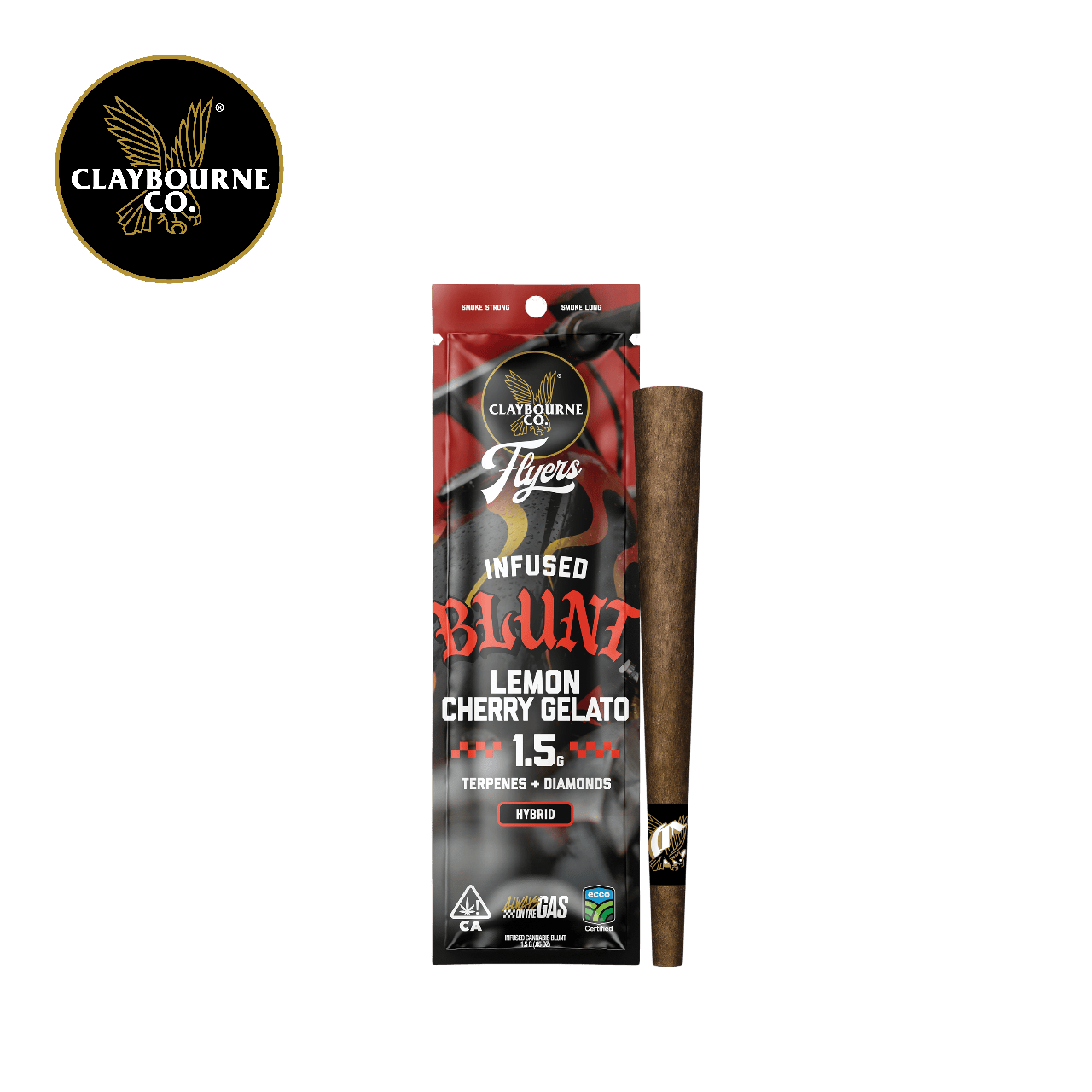 lemon cherry gelato: LEMON CHERRY GELATO 1.5G INFUSED BLUNT