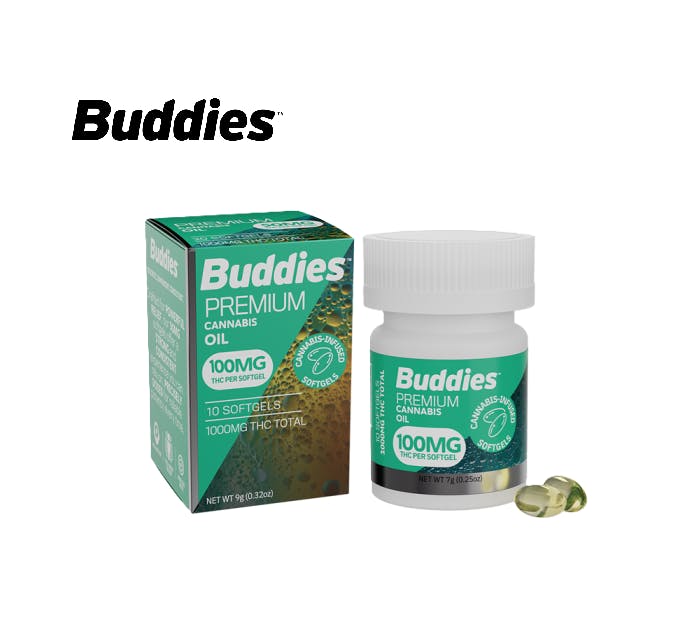 PREMIUM CANNABIS OIL 100MG 10 PACK SOFTGELS