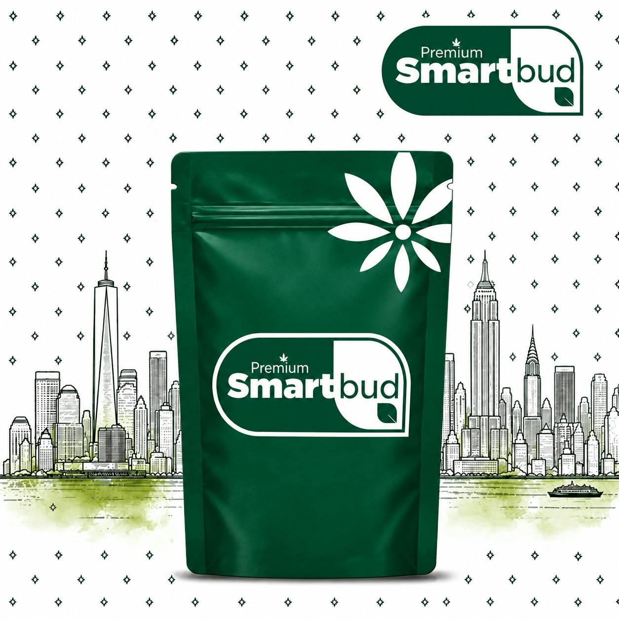 Smartbud GROUND FLOWER - 28g - Cherry Cookie Crumble