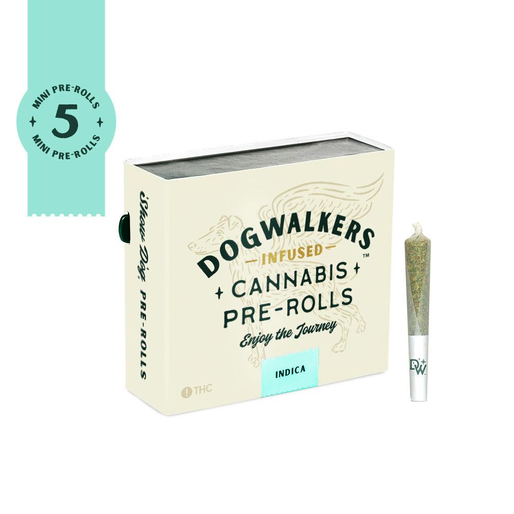 Mini Show Dogs Infused Taffy Twist Pre-Roll Pack 2.25g (0.45g ea | 5-Pack)