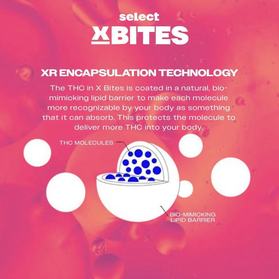 X-Bites Strawberry Spacewalk Gummies 50mg (5-Pack | 10mg Each)