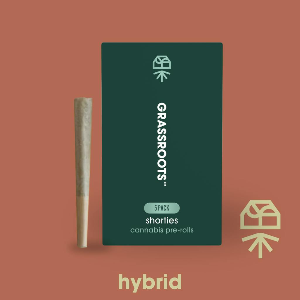 Grassroots Papaya Drip #7 Shorties 0.4g ea | 5-Pack