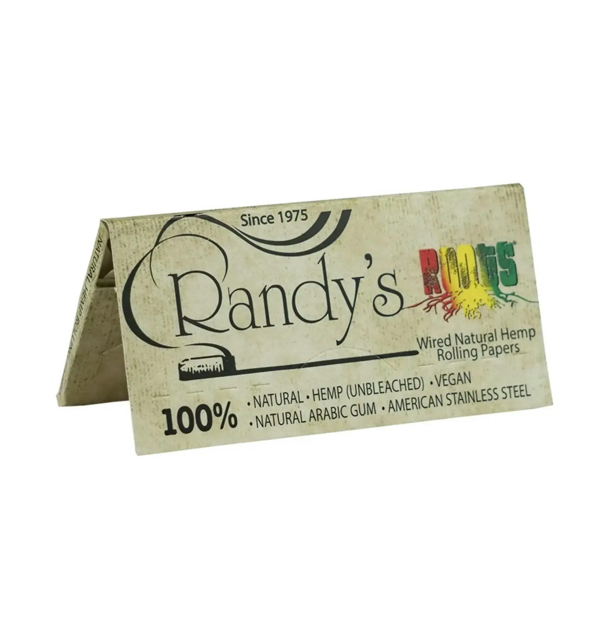 RRandy's 1 1/4 Wired Hemp Rolling Papers