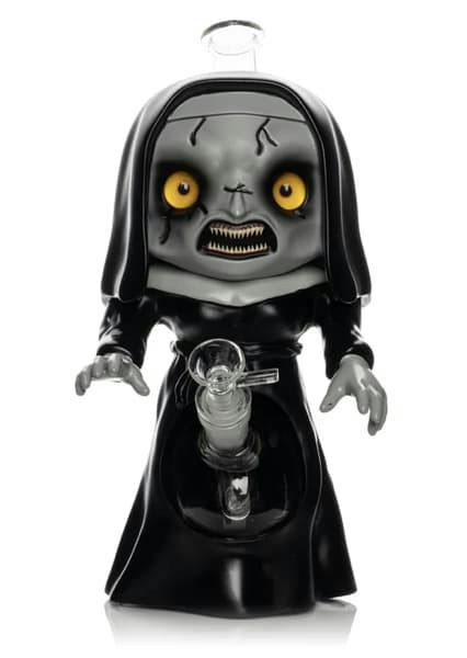 12" Tall Ghost Nun Water Pipe