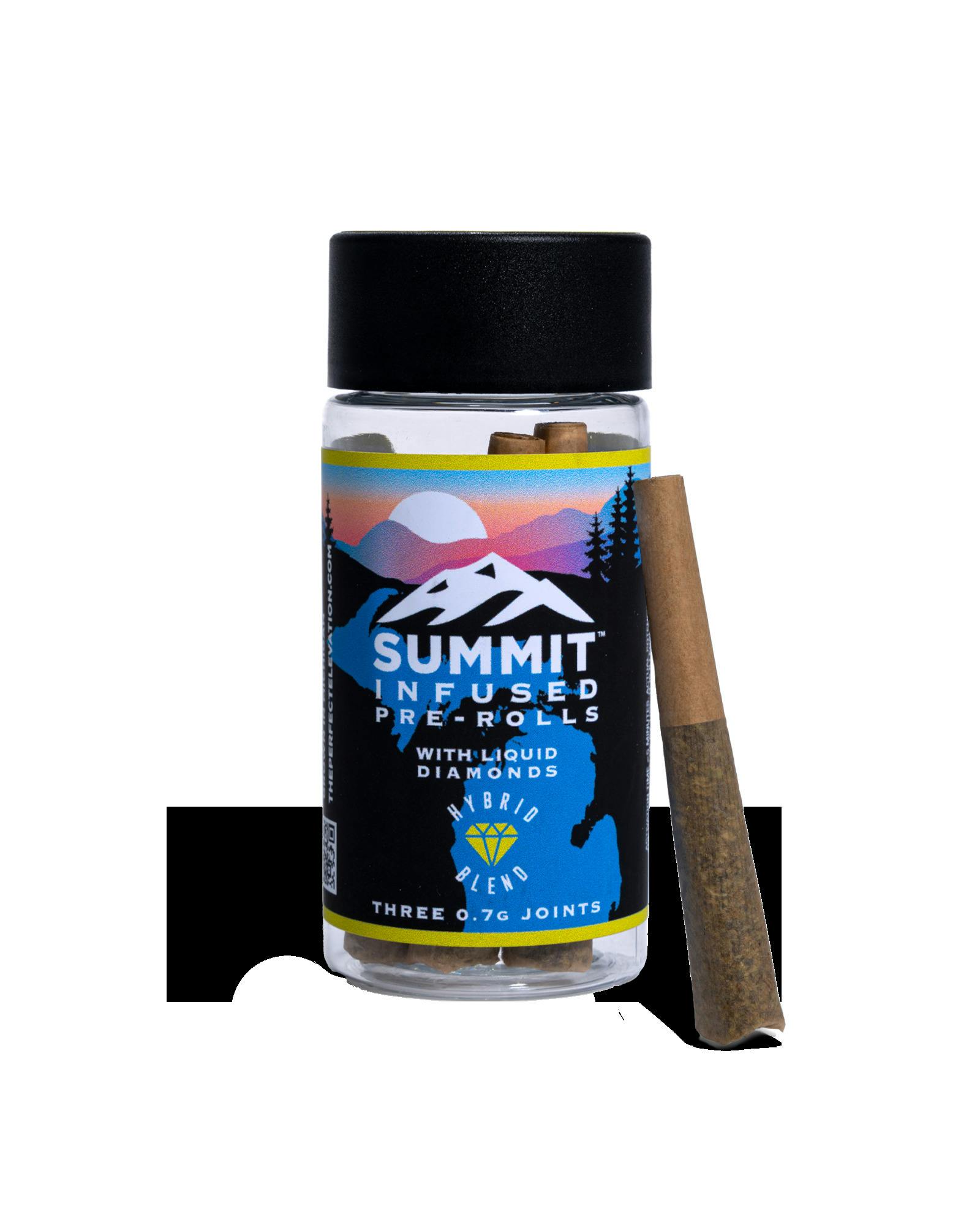 HYBRID LIQUID DIAMOND INFUSED PREROLL 3-PACK