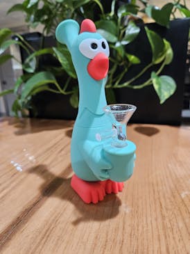 7" Silicone Screaming Chicken Pipe