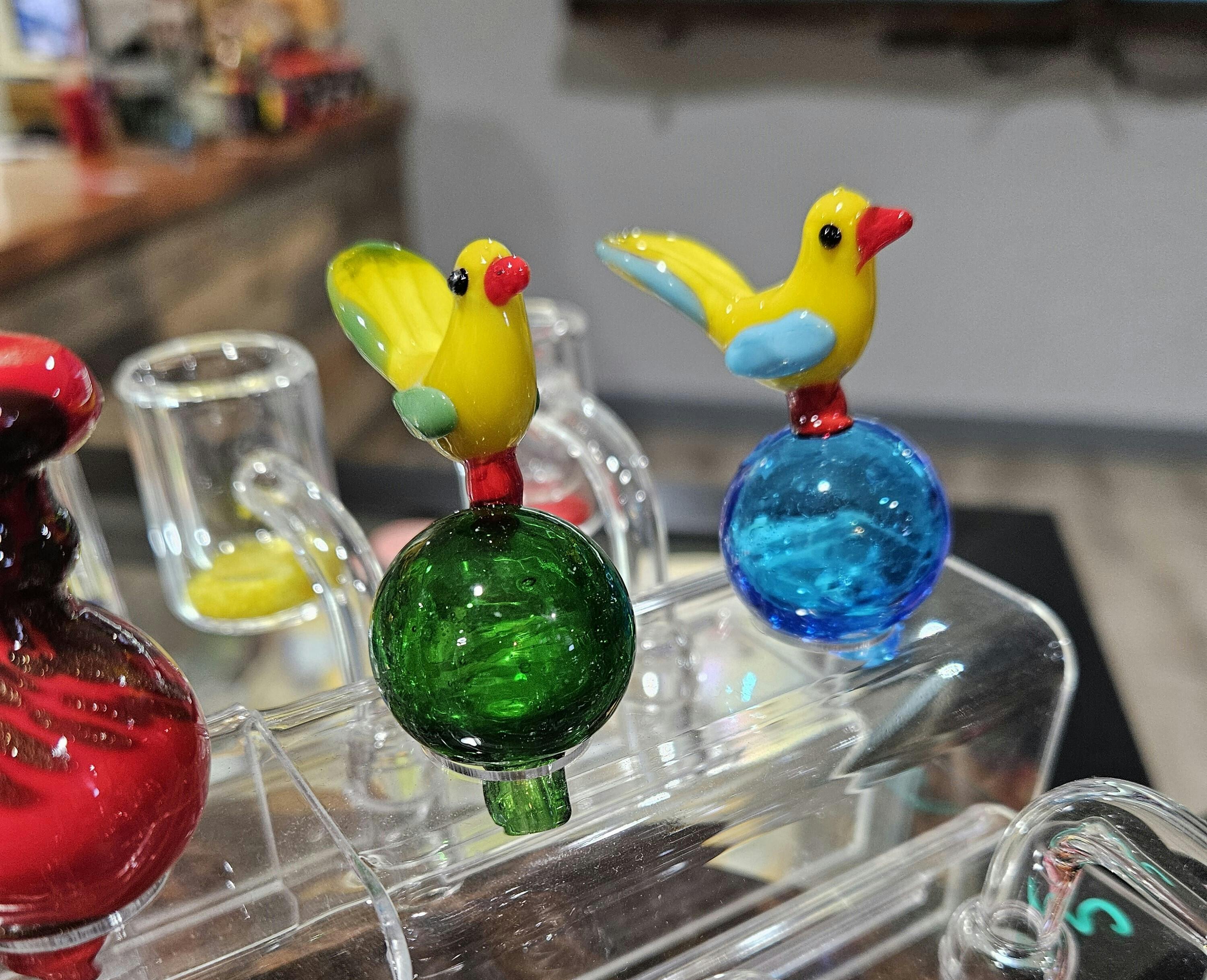 Bird Design Carb Cap at Lakewood Cannabis