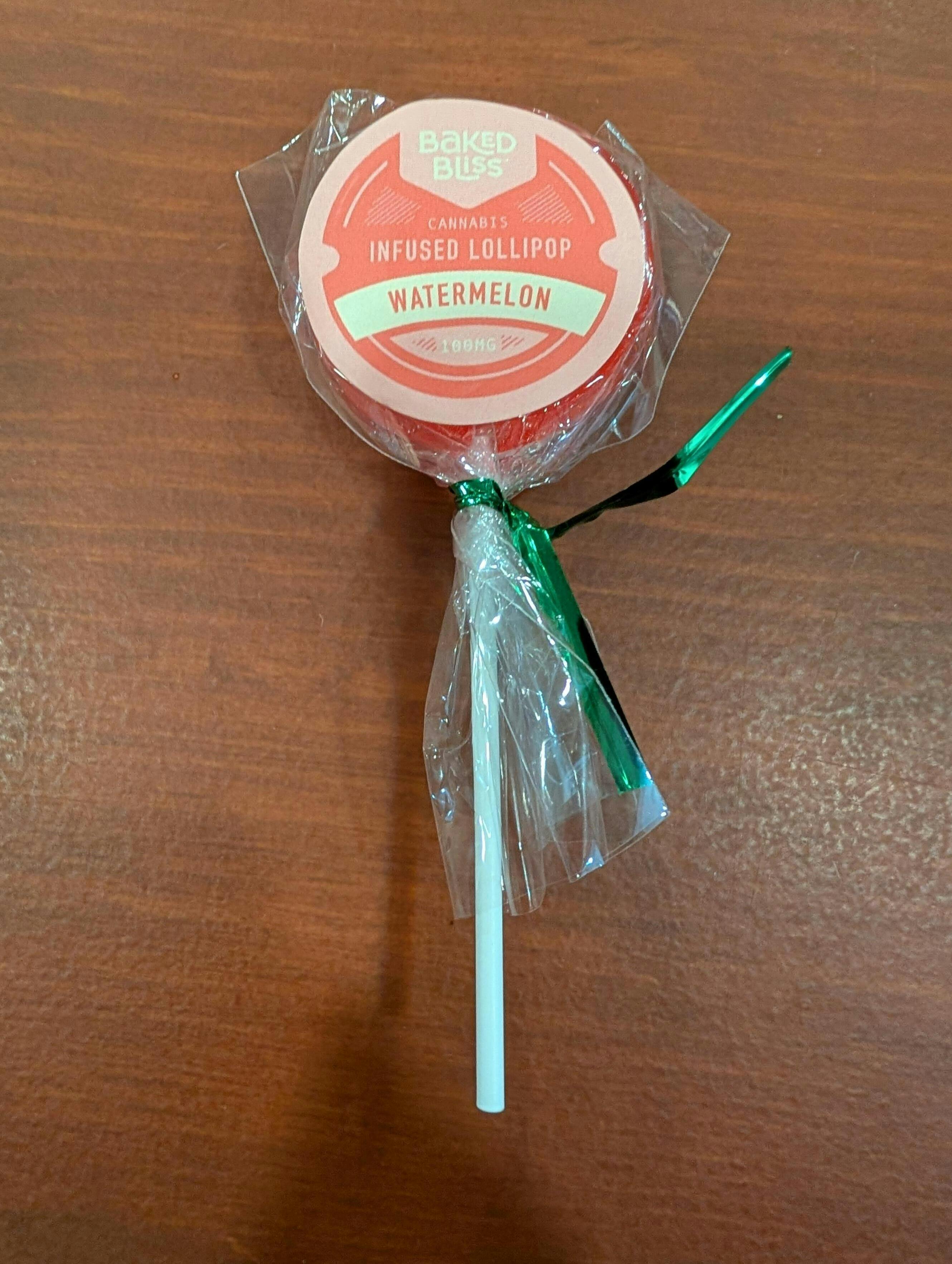 100mg Lollipop- Watermelon