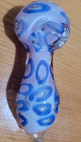 5" Dot Art Hand Pipe