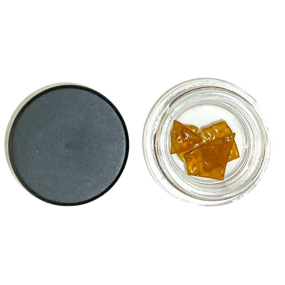 Seven Point Bull Shatter cannabis product