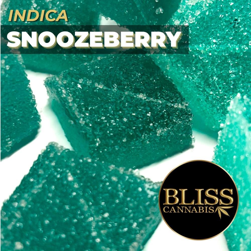 Bliss Snoozeberry Indica Gummies