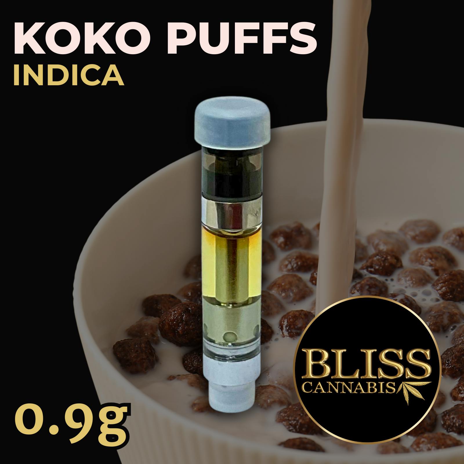 BLISS Koko Puffs .9g Ethanol Cartridge