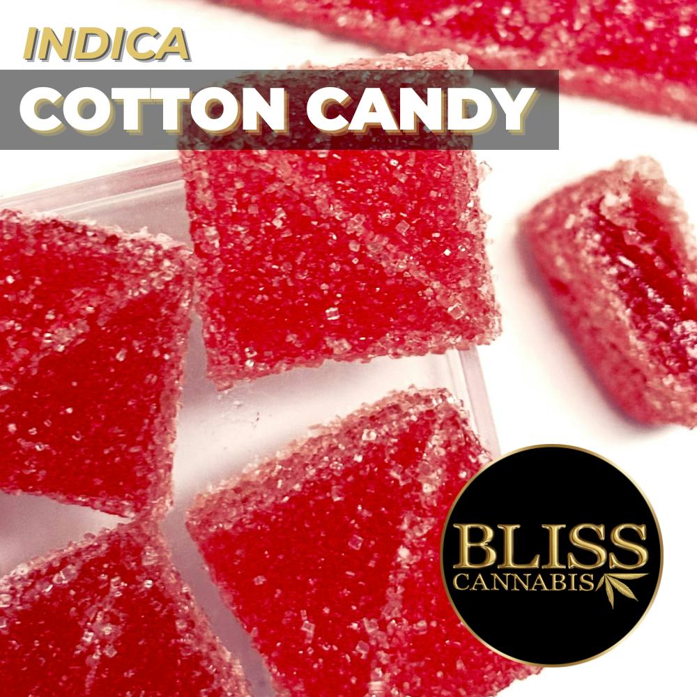 Bliss Cotton Candy Indica Gummy