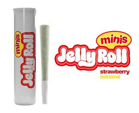 Jelly Roll: Mini-Infused Pre-Roll | Strawberry Banana