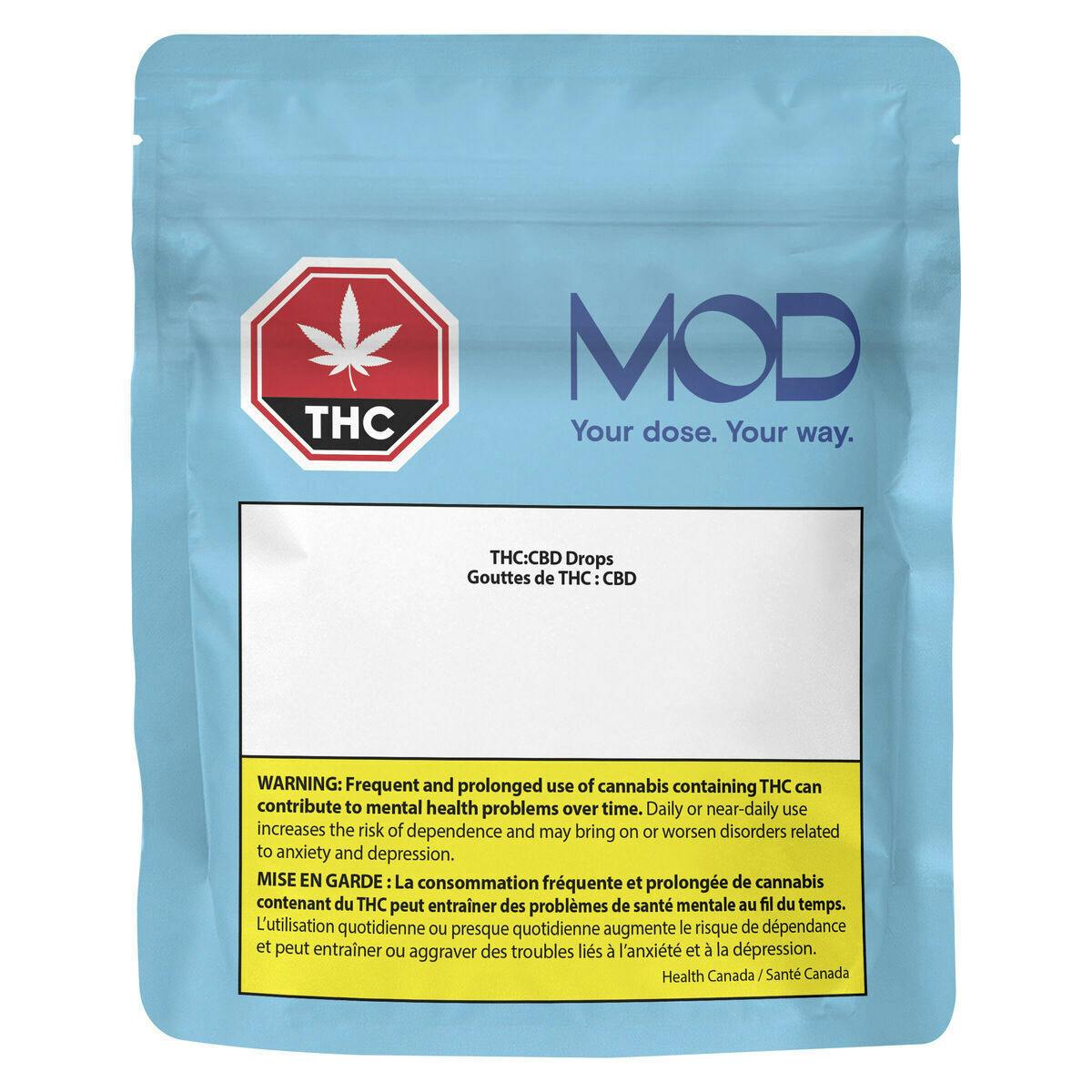 THC:CBD Drops - 3ml